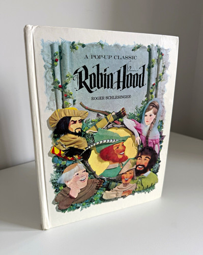 Vintage 1969 robin hood - robin, pop-up