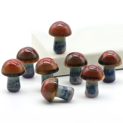 Chakra mushroom carved - mushroom,