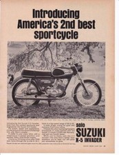 1967 200cc Suzuki X-5 Invader