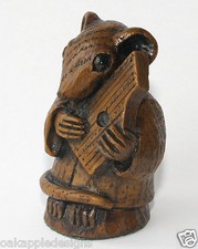 Church Mouse Musician Psaltery