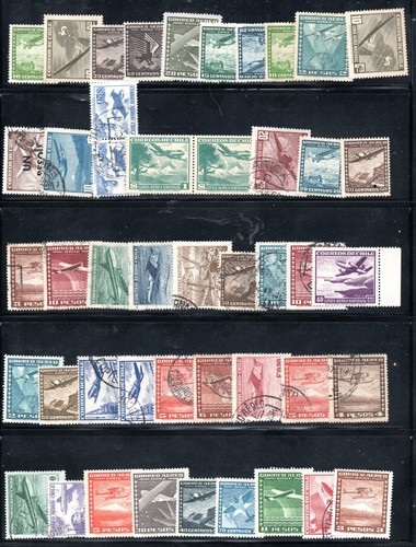 Chile stamps lot lote de - stamps,