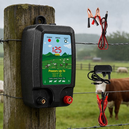 Electric fence energiser - electric,