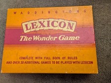 Vintage Waddingtons Lexicon