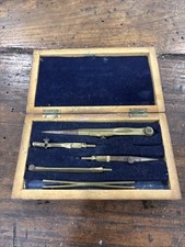 antique set of drafting or