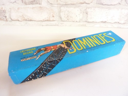 Greyhound brand dominoes - brand,