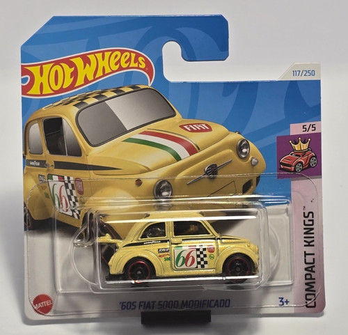 Hot wheels 60s fiat 500d - hot,