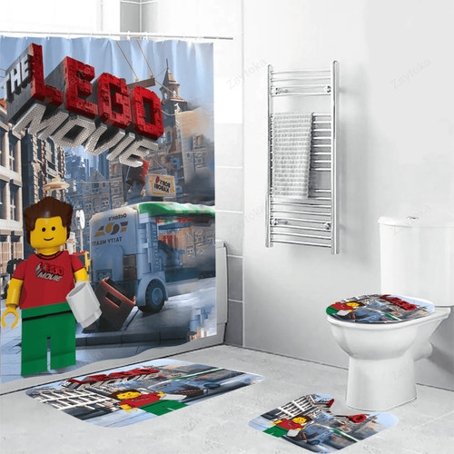The lego movie shower curtain - lego,