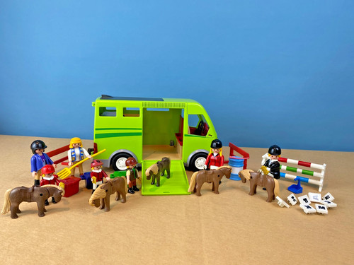 Playmobil horse riding stables - playmobil,