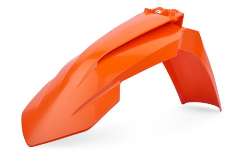 Ktm front fender mud guard - mud, sx