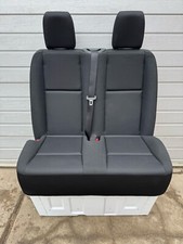 Genuine Mercedes Sprinter Double Passenger Seat With Base for W907 W910 2018+ UK
