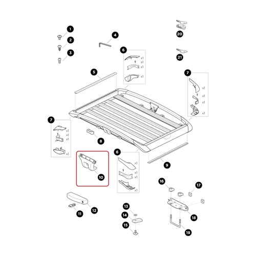 Thule control block - thule, for