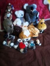Plushie bundle for ten pounds Dogs kanguru panda bears