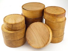 English Oak wood turning or carving bowl blanks. 50mm thick.