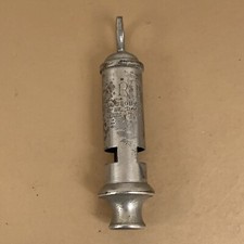 ORIGINAL WW2 ARP WARDENS WHISTLE HUDSON BRITISH ARMY WWII