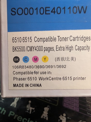 Colourfast 6510 6515 toner - colourfast,