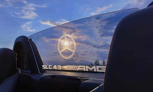 Mercedes slk r172 - mercedes, wind