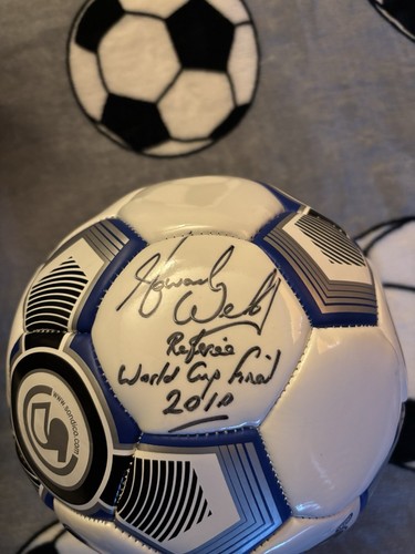 Howard webb signed autograph - howard,