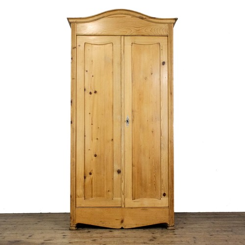 Antique pine wardrobe - wardrobe, (m-6626)