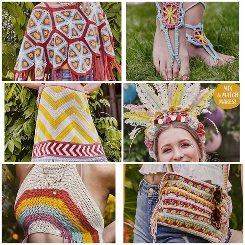 Crochet pattern boho festival - crochet,