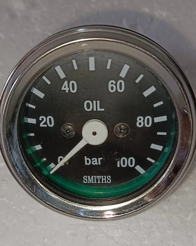 Smiths oil pressure - (bar, 100