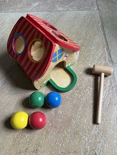Montessori Wooden Hammering Toy for 1-Year-Old Children