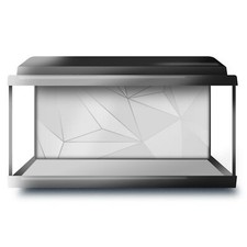 Fish tank background 90x45cm - fish,