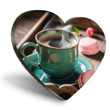 Heart MDF Coasters - Coffee