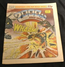 2000AD Comic Issue Prog 400 12/01/85 January 12th 1985 Rat Bites Back!