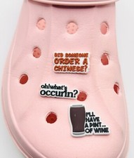 Gavin and Stacey Charms Fits Crocs SET OF 3 Shoe Clog Charms Real UK Seller 🇬🇧