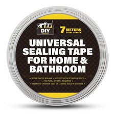 7M Bath Kitchen Caulk Tape Sealant Strip PVC Self Adhesive Toilet Wall Sealing