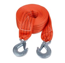 Tow Strap with Hooks 2"x20'