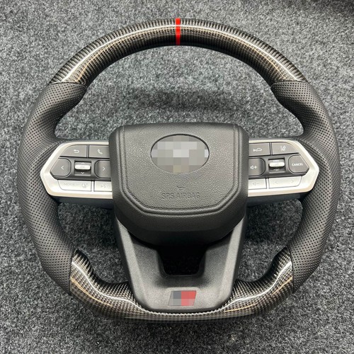 Carbon fibre steering wheel - carbon,