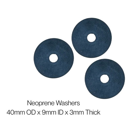 Large neoprene washers 40mm - large,