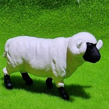 ⭐️Custom BRITAINS repaint 1x Ram sheep - SEE DESCRIPTION 