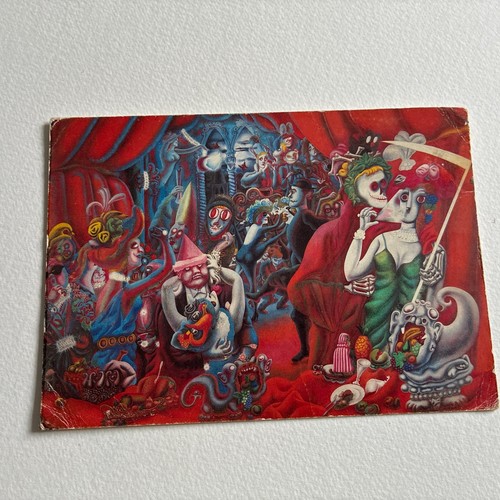 Edward burra postcard vintage - edward,