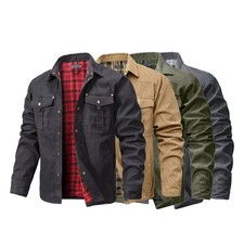 Men’s Flannel Lined Shacket