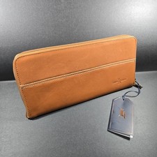 Links and Kings Tan Leather GLOVE KEEPER Twin Feathers Tourney Talisker Club NWT