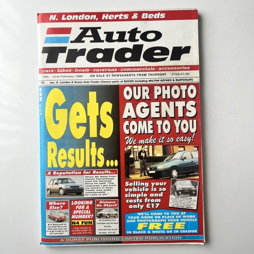 Auto trader magazine feb 1996 - auto,