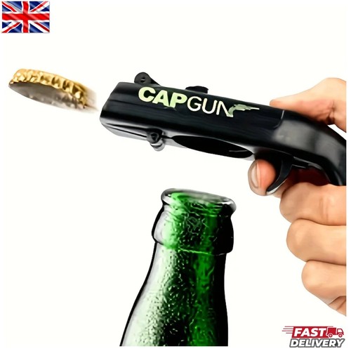 Cap gun bottle opener - opener,