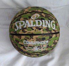 Adult Spalding Commander Size 7 Ball Camouflage Basketball