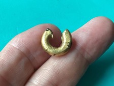 Iron Age Celtic Gold Banded Ring Money, (FROM OLD COLLECTION found in Kent