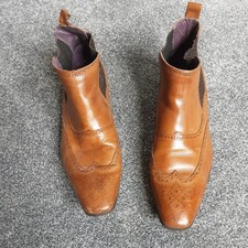 Gucinari Mens Pull On Brogue