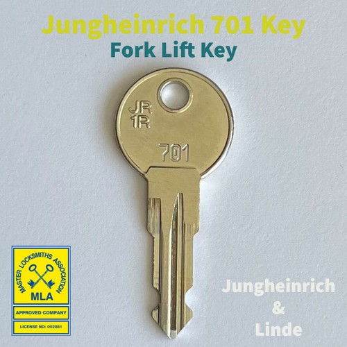 Jungheinrich 701 key - 701, (yellow)