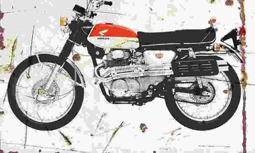 Honda cl350 scrambler - cl350,