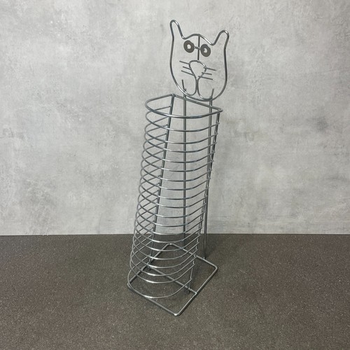 Cat design metal storage - cat,