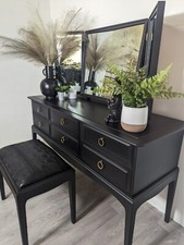 Stag Minstrel 6 Drawer Console Table , Dressing Table Sideboard Chest Of Drawers