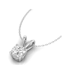 Round Lab-Created Diamond