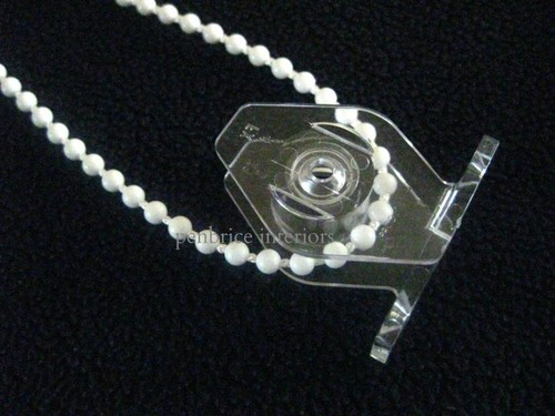 Clear blind cord guide - , two