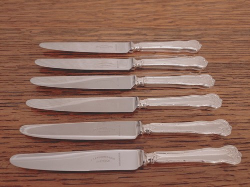 Vintage set silver plated - 6,