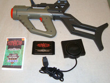 Menacer Light Gun,  no scope,  Cartridge and Receiver,  instruction book